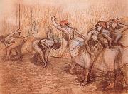 Edgar Degas dancers